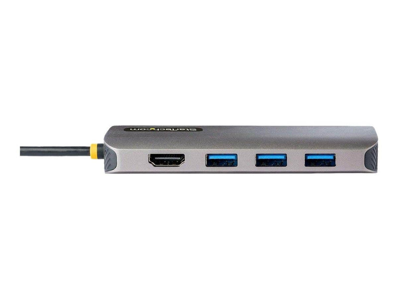 StarTech.com USB C Multiport Adapter 4K 60Hz HDMI Video 3-Port 5Gbps USB-A 3.2 Hub 100W