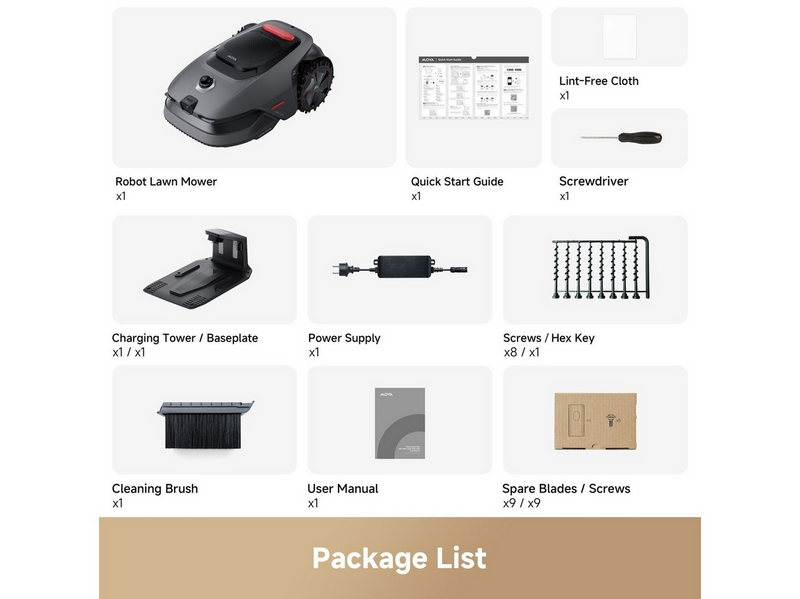 MOVA LiDAX Ultra 1000 robotic lawnmower 1000 m²