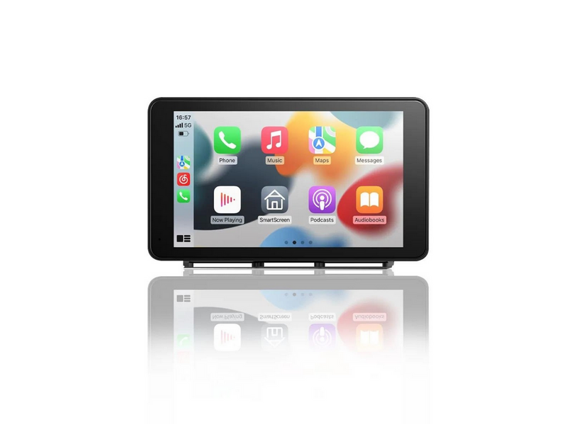 Autosky APID301 7″ Wireless CarPlay & Android Auto Screen with Backup - Smart Display