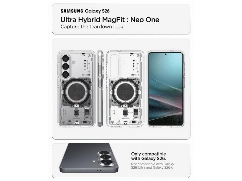Spigen Ultra Hybrid MagSafe - neo one - Samsung Galaxy S26