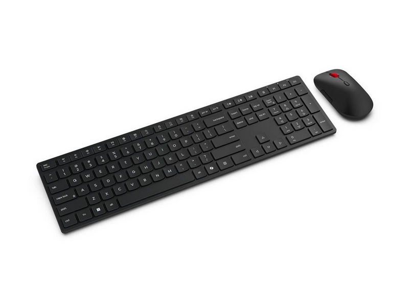 Lenovo Multi-Mode Pro Combo 6000 - keyboard and mouse set - QWERTY - Danish - eclipse black Input Device - Tastatur & Maus Set - Dänisch - Schwarz