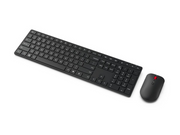 Lenovo Multi-Mode Pro Combo 6000 - keyboard and mouse set - QWERTY - Danish - eclipse black Input Device - Tastatur & Maus Set - Dänisch - Schwarz