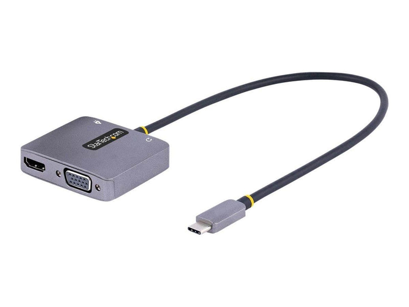 StarTech.com Video Adapter USB C to HDMI VGA Multiport Adapter