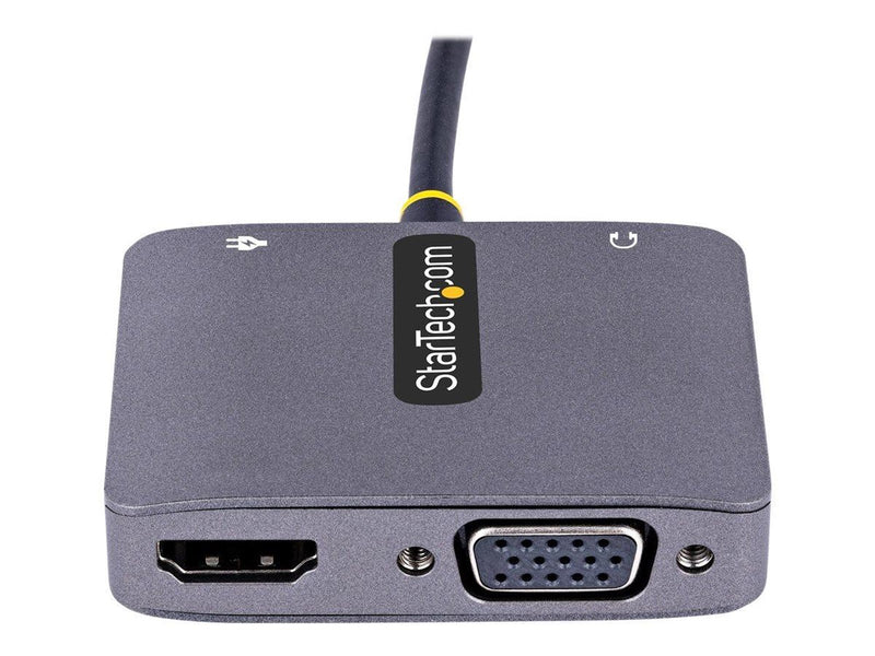 StarTech.com Video Adapter USB C to HDMI VGA Multiport Adapter