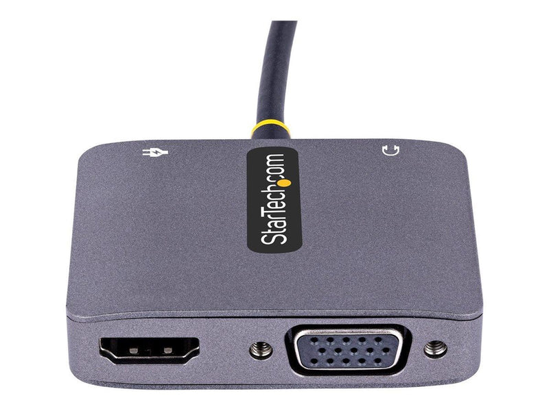 StarTech.com Video Adapter USB C to HDMI VGA Multiport Adapter