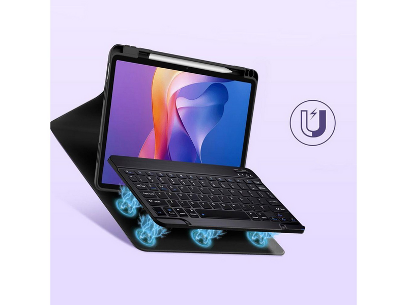 Tech-Protect SC Pen Case for Xiaomi Redmi Pad 2 11.0 with Keyboard (US International) - Black