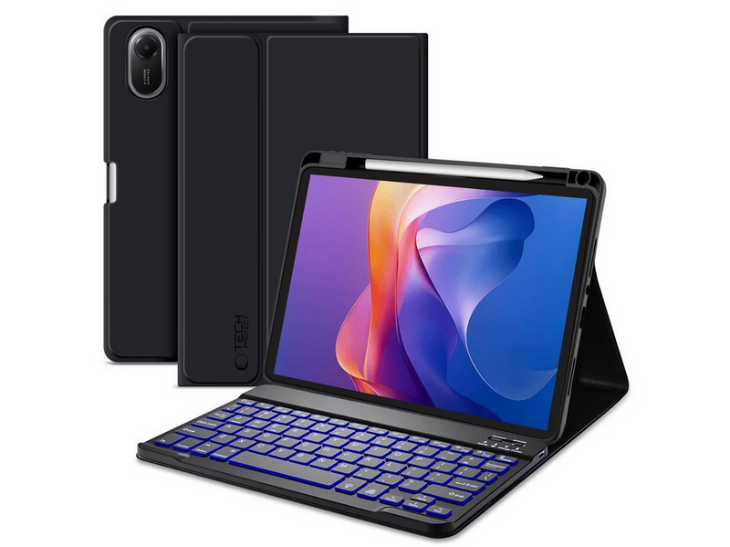 Tech-Protect SC Pen Case for Xiaomi Redmi Pad 2 11.0 with Keyboard (US International) - Black