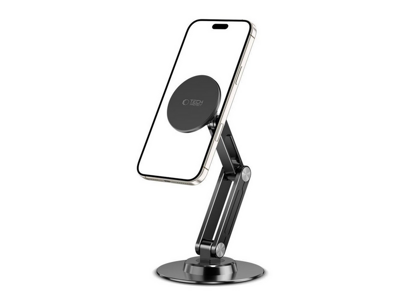 Tech-Protect DPT100 Magnetic MagSafe Desk Phone Holder - Black