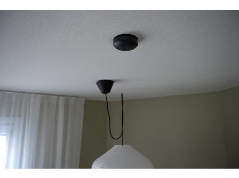 Housegard Luma Smart wireless series-connected smoke alarm incl. 10-year battery 2-pack, black