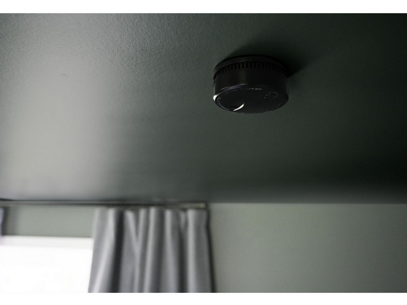 Housegard Optical smoke alarm, 10Y, Black