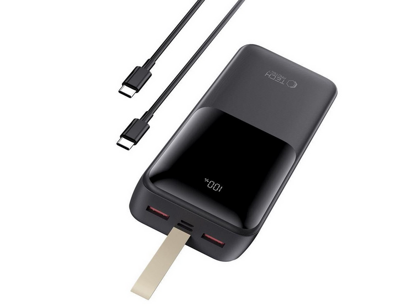 Tech-Protect Powerbank PB03 30000mAh 22.5W - black - 30000 mAh