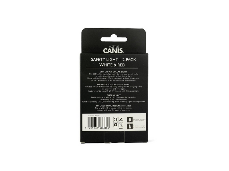 Active Canis AC Sicherheitslichter 2er-Pack