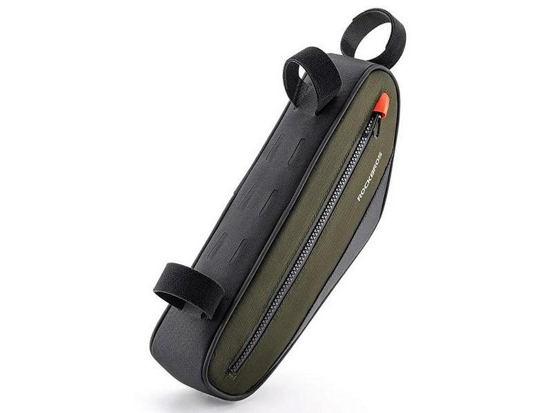 Rockbros Bicycle Bag 1.7 L for Frame - Green and Black