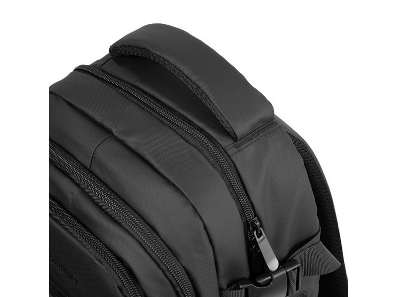Wozinsky WPW-20L Travel Backpack with Laptop Pocket 40x20x25 cm for the Luggage Hold - Black