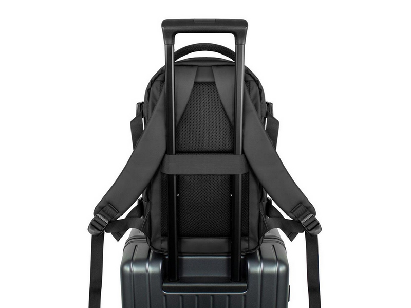 Wozinsky WPW-20L Travel Backpack with Laptop Pocket 40x20x25 cm for the Luggage Hold - Black
