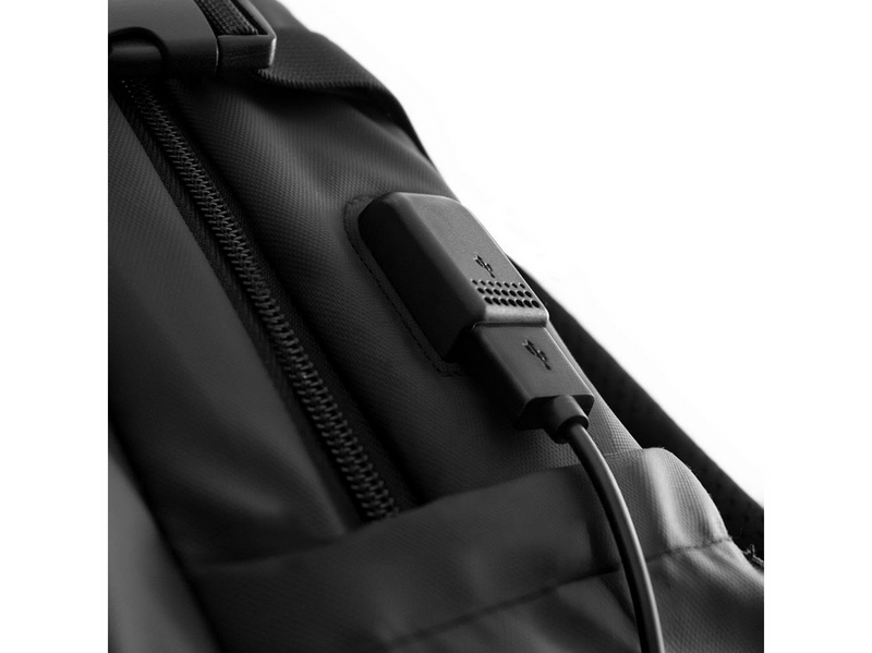 Wozinsky WPW-20L Travel Backpack with Laptop Pocket 40x20x25 cm for the Luggage Hold - Black
