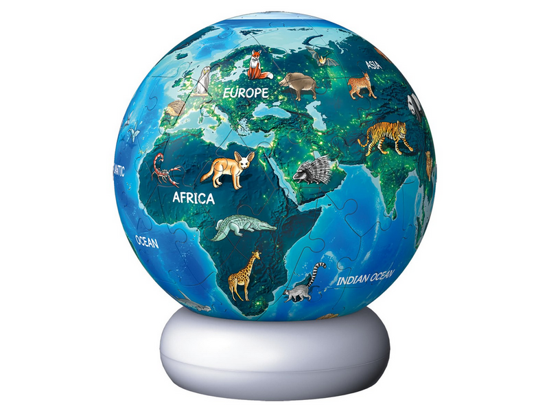 Ravensburger 3D Puzzle-Ball Nightlight The Earth by Night (72) 3D Puzzle