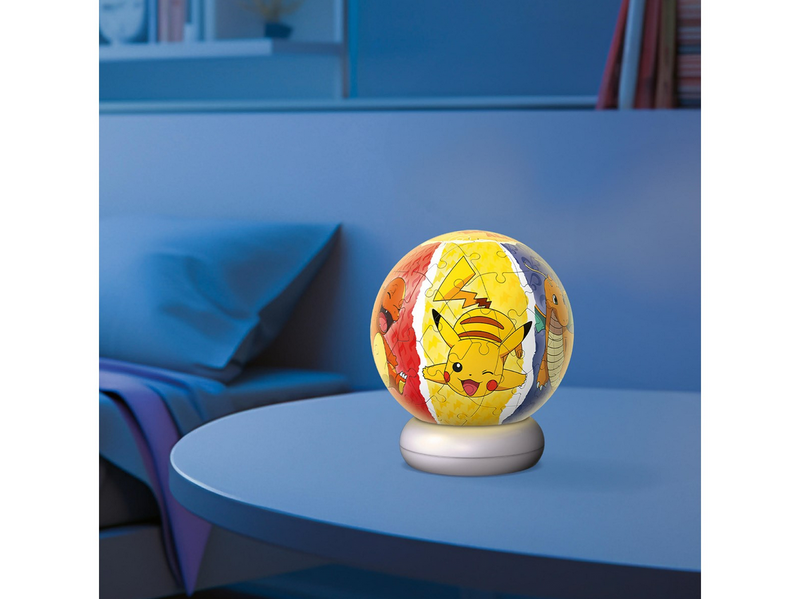 Ravensburger 3D Puzzle-Ball Nightlight Pokémon (72) 3D Puzzle