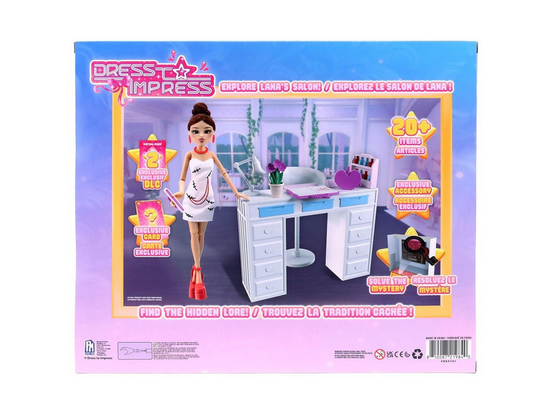ROBLOX Doll Dress to Impress Fashion Doll Deluxe Set Lana