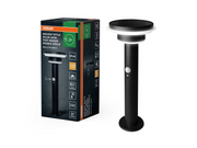 Osram ENDURA Style Solar Double Circle Post 600lm 6W/830 400mm black