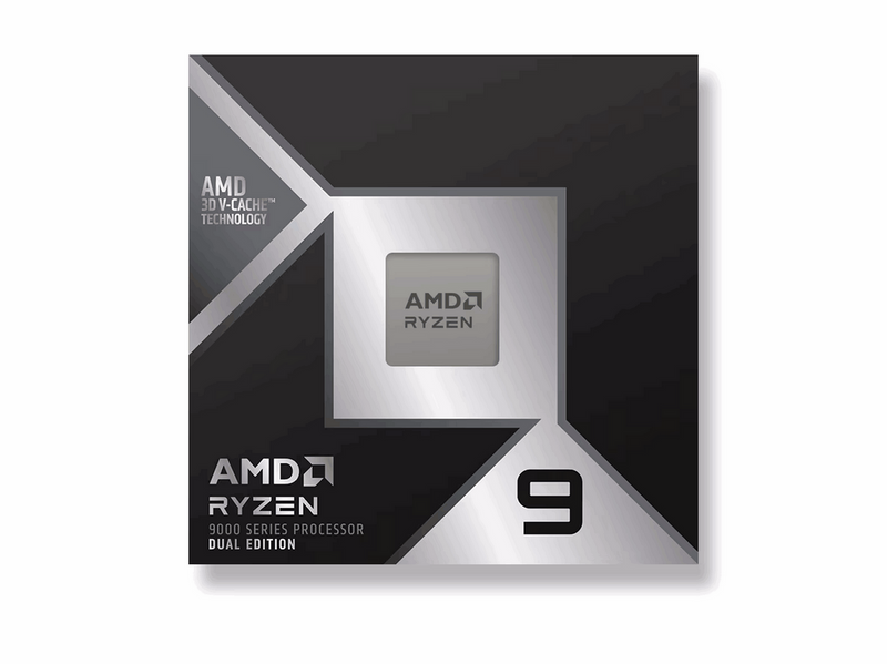 AMD Ryzen 9 9950X3D2 Dual Edition CPU - 16 Kerne - 4.3 GHz - AMD AM5 - AMD Boxed (ohne Kühler)