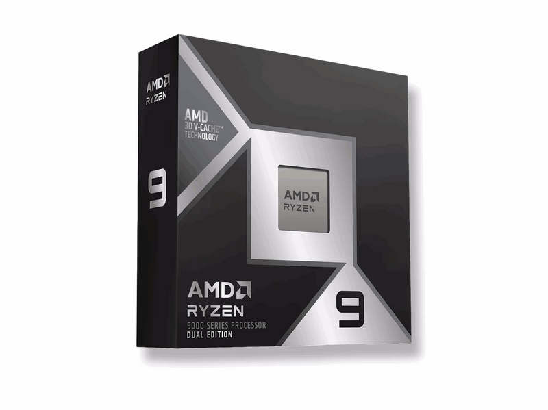 AMD Ryzen 9 9950X3D2 Dual Edition CPU - 16 Kerne - 4.3 GHz - AMD AM5 - AMD Boxed (ohne Kühler)