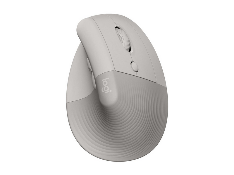 Logitech Lift Right Vertical - Sand - Vertical mouse (Sand)
