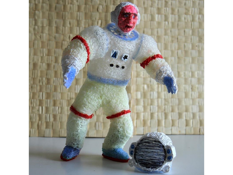 3Doodler Filament / Create+ & Pro+ / 250 / PLA / black, white, transparent, transparent blue, gray / “Clearly Glacier Mix”