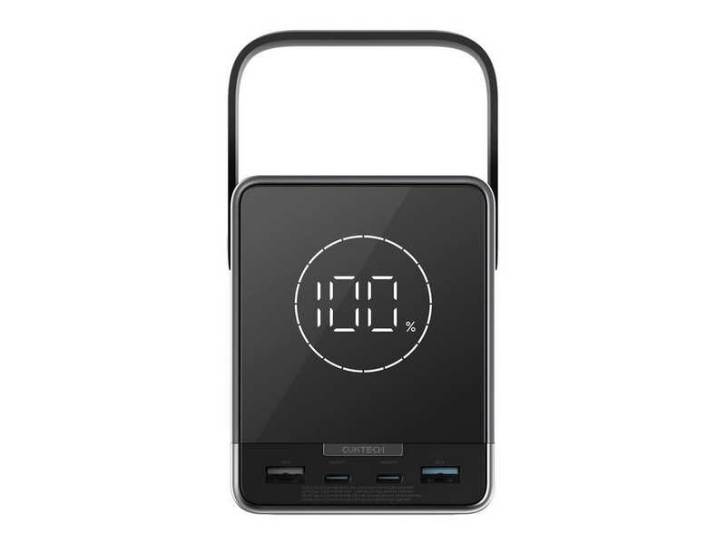 CUKTECH Powerbank 300W with 2x USB-C + 2x USB-A - 40000 mAh