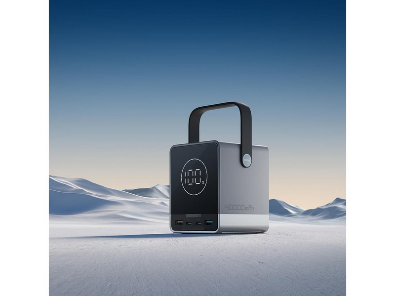 CUKTECH Powerbank 300W with 2x USB-C + 2x USB-A - 40000 mAh