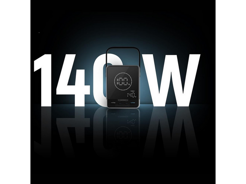 CUKTECH Powerbank 300W with 2x USB-C + 2x USB-A - 40000 mAh