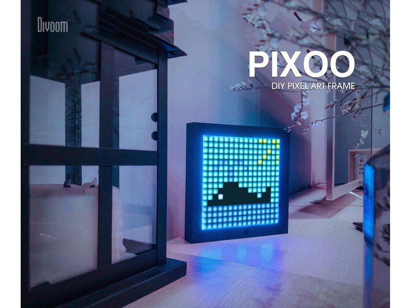 Divoom Pixoo Pixel Art LED Frame 16x16