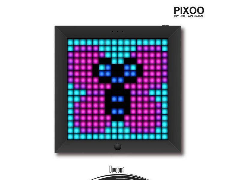Divoom Pixoo Pixel Art LED Frame 16x16