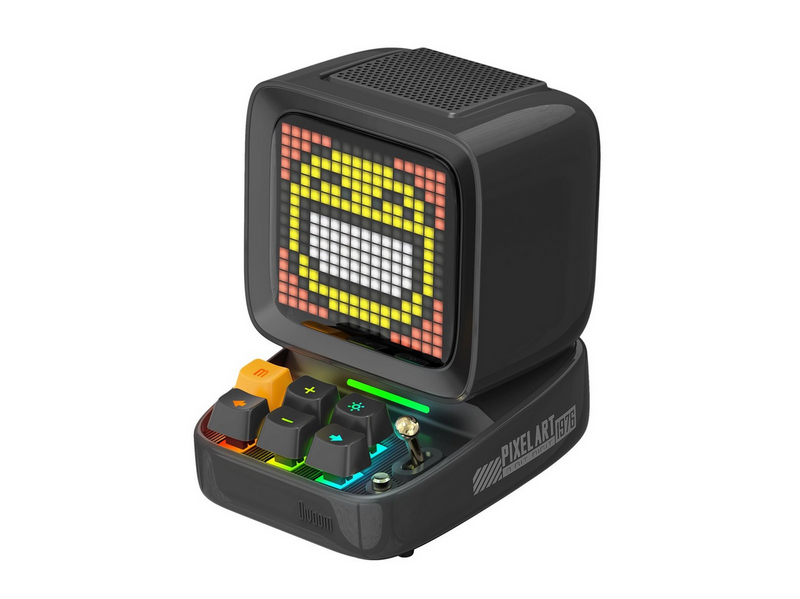 Divoom DitooPro Retro Pixel Art Bluetooth Speaker - Black
