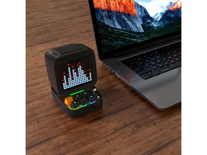 Divoom DitooPro Retro Pixel Art Bluetooth Speaker - Black