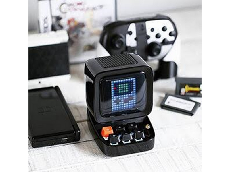 Divoom DitooPro Retro Pixel Art Bluetooth Speaker - Black
