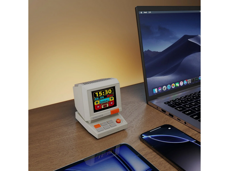 Divoom MiniToo Retro PC Bluetooth Speaker