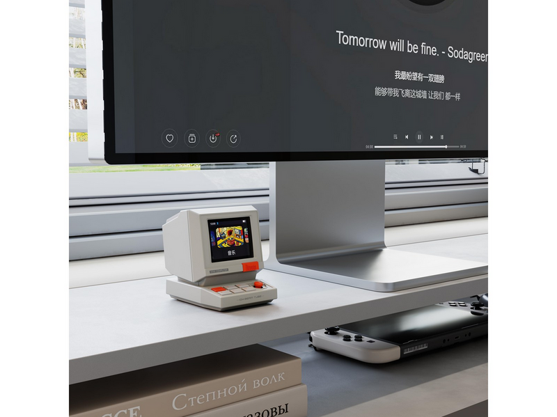 Divoom MiniToo Retro PC Bluetooth Speaker