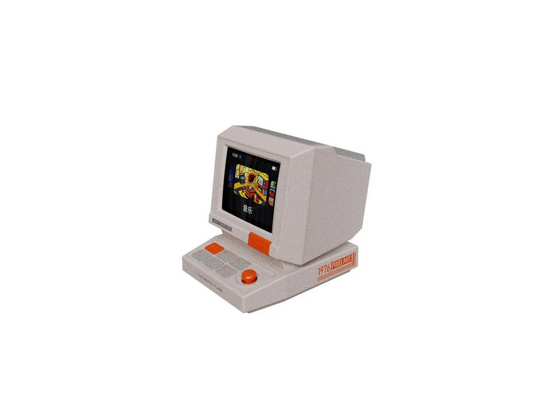 Divoom MiniToo Retro PC Bluetooth Speaker