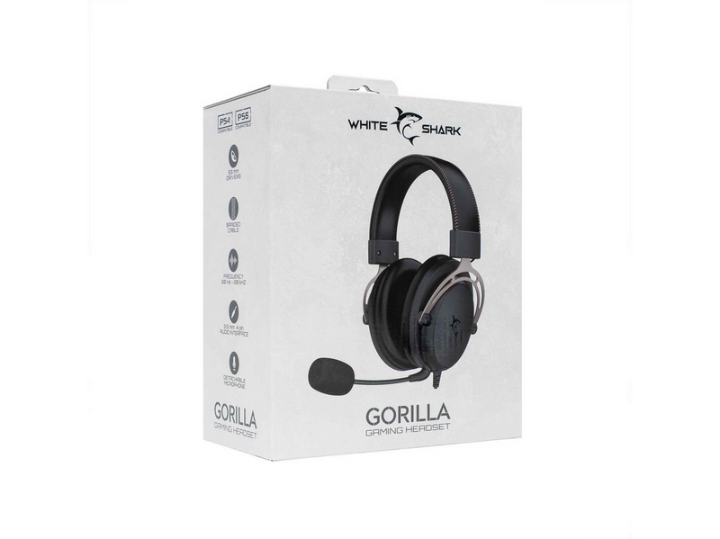 White Shark GORILLA Over-Ear Gaming Headset