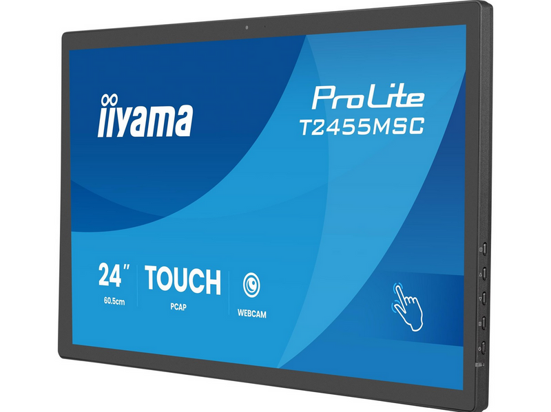 24" iiyama ProLite T2455MSC-B2 - LCD monitor - Full HD (1080p) - 24"