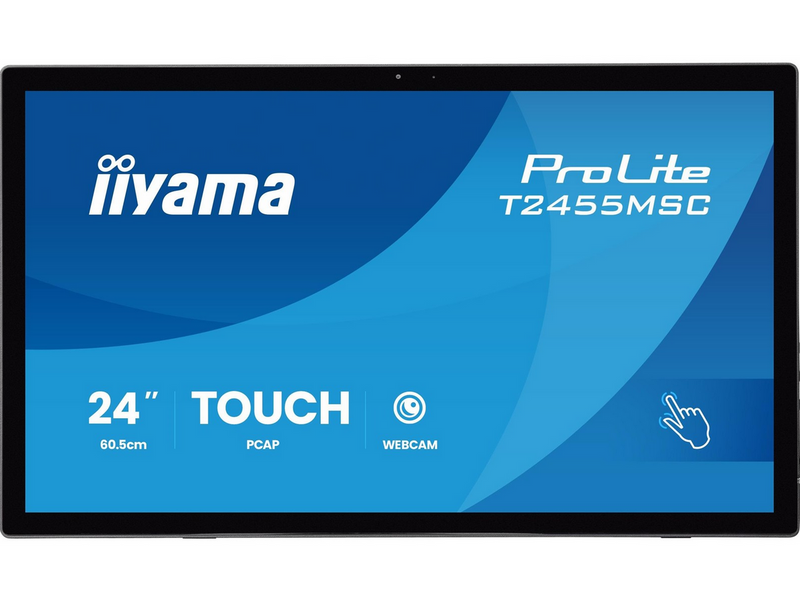 24" iiyama ProLite T2455MSC-B2 - LCD monitor - Full HD (1080p) - 24"