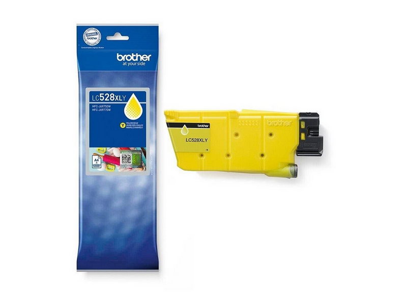 Brother LC528XLY - High Yield - yellow - original - ink cartridge