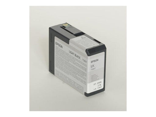 Epson Original T5807 Druckerpatrone schwarz hell 80ml (C13T580700)