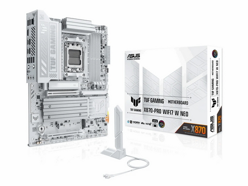 ASUS TUF GAMING X870-PRO WIFI7 W NEO Mainboard - AMD X870 - AMD AM5 - DDR5 RAM - ATX