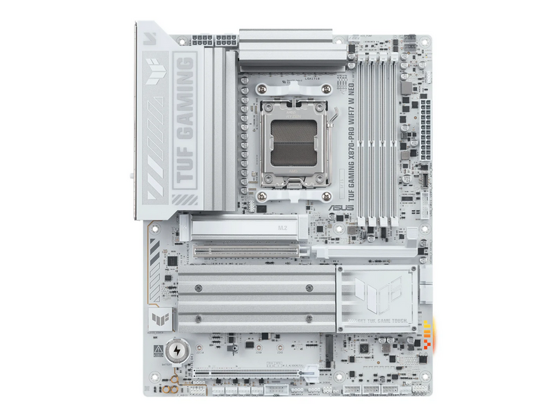 ASUS TUF GAMING X870-PRO WIFI7 W NEO Mainboard - AMD X870 - AMD AM5 - DDR5 RAM - ATX