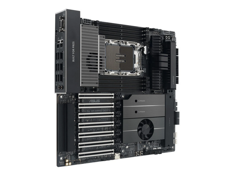 ASUS Pro WS W890E-SAGE SE Mainboard - Intel W890 - Intel LGA4710-2 - DDR5 RAM - SSI (Server)