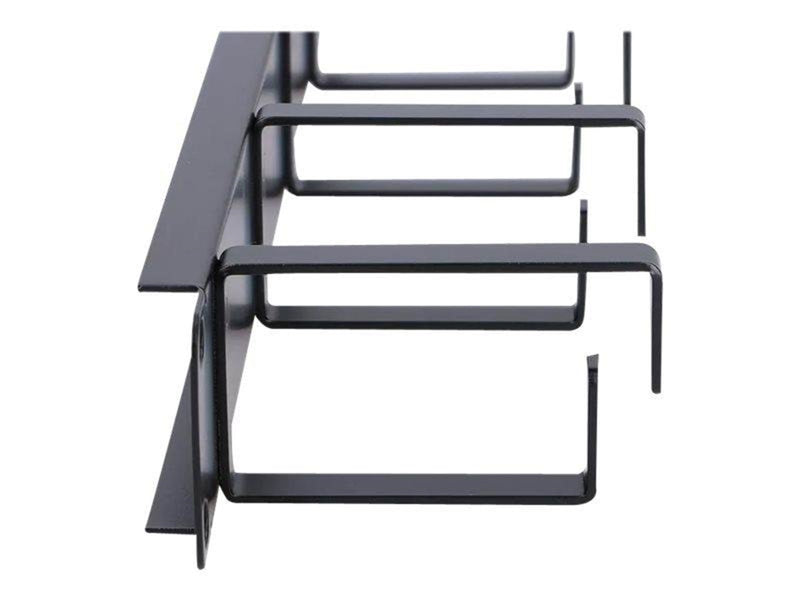 Extralink cable management panel - 1U - 19"