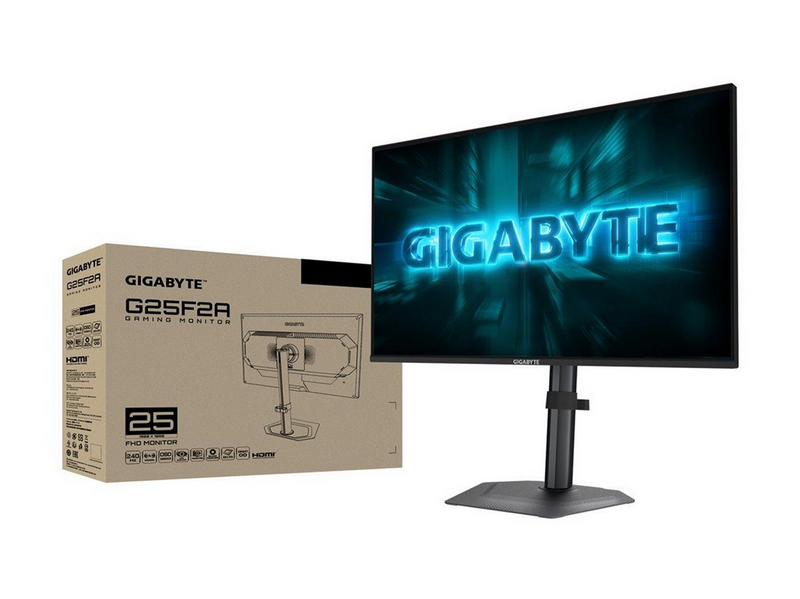 24,5" GIGABYTE G25F2A - LED monitor - Full HD (1080p) - 25" - HDR