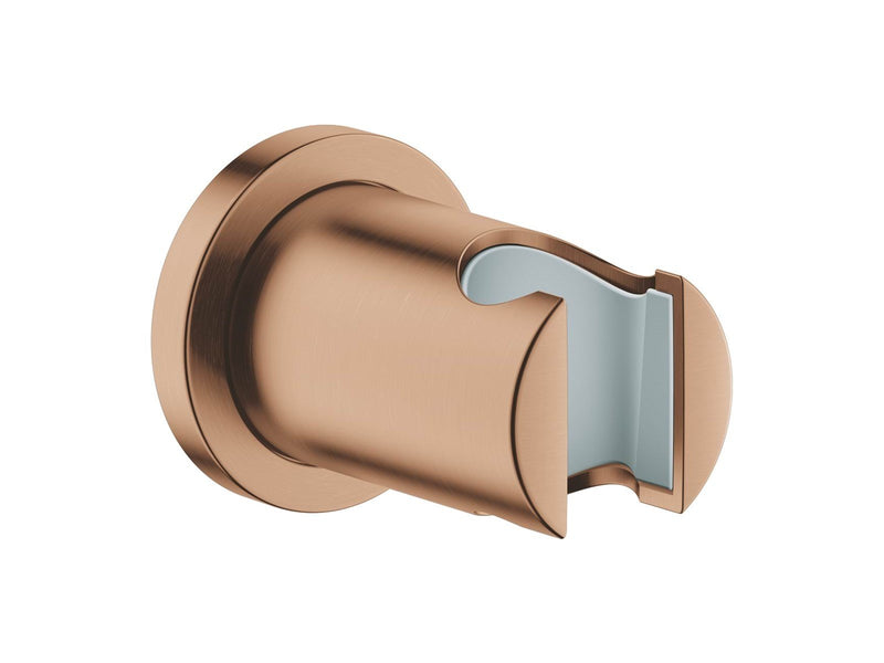 Grohe Rainshower hand shower holder for wall, brushed warm sunset